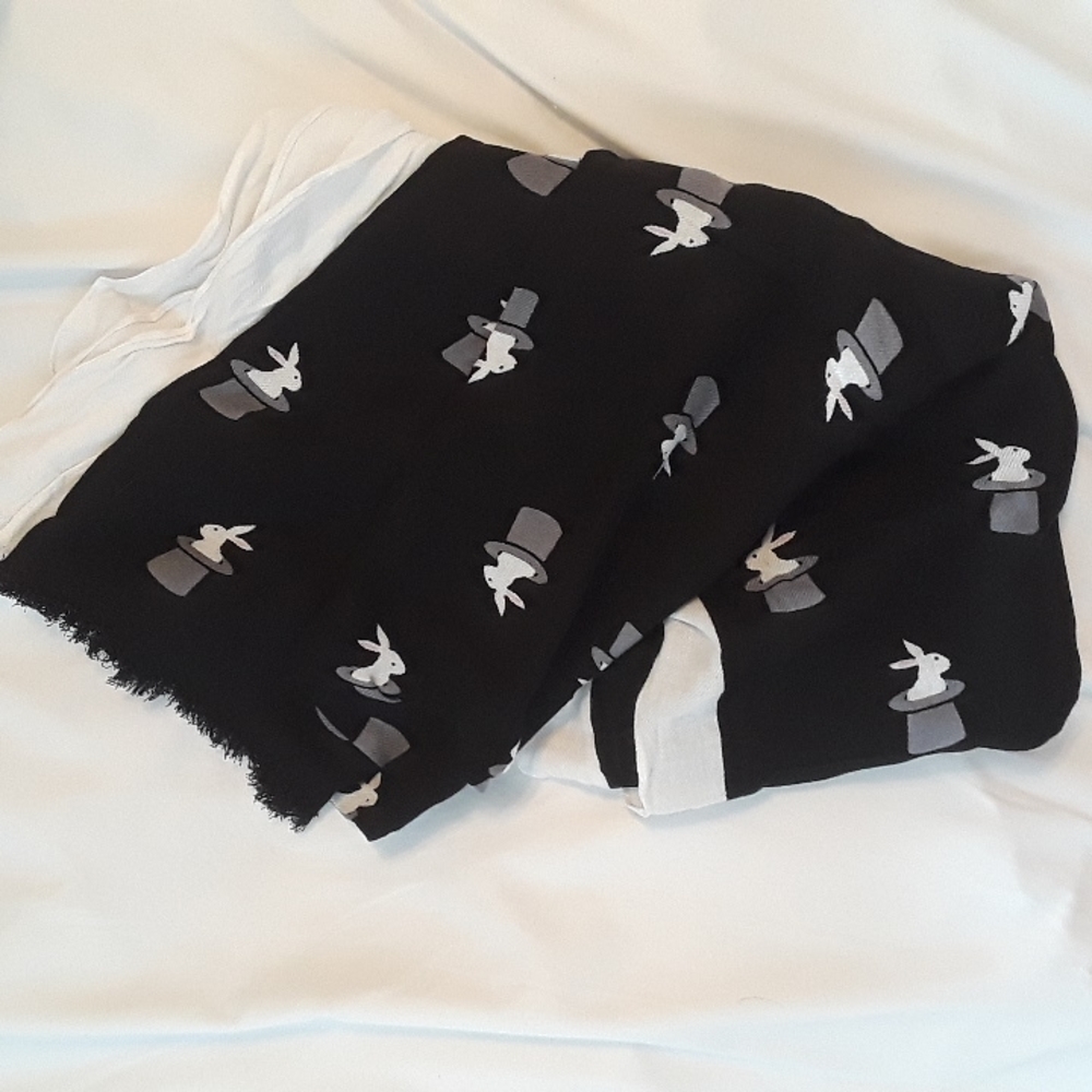 Kate Spade Rabbit in a Hat Scarf
